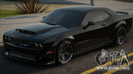 Dodge Challenger SRT Demon [STOCK] para GTA San Andreas