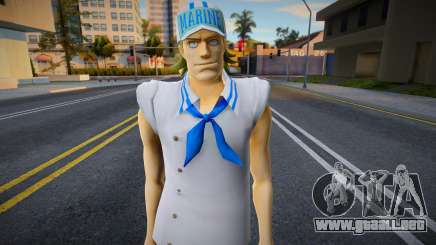 One Piece Marine Soldier para GTA San Andreas