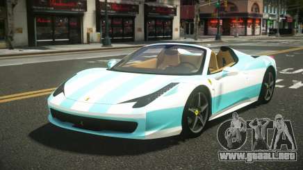 Ferrari 458 LE Roadster S8 para GTA 4