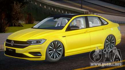 Volkswagen Jetta Yellow para GTA San Andreas