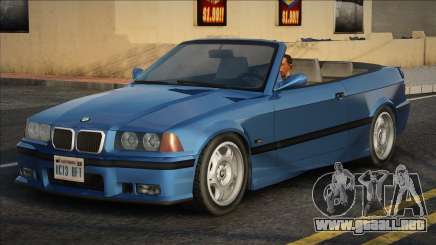 BMW M3 Cabrio Blue para GTA San Andreas