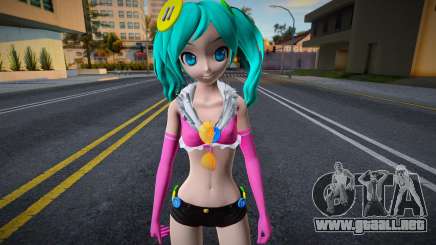 PDFT Hatsune Miku Pink Pops v2 para GTA San Andreas