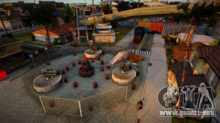 Base Militar de Grove Street para GTA San Andreas