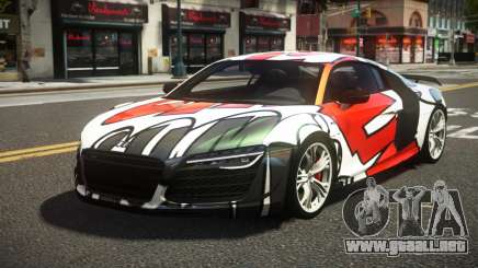 Audi R8 V10 Competition S7 para GTA 4