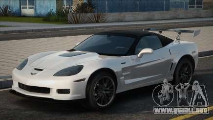 Chevrolet Corvette White para GTA San Andreas