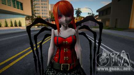 Skin de BLOB o (Chica con patas araña en espalda para GTA San Andreas