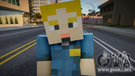 Dwayne Minecraft Ped para GTA San Andreas