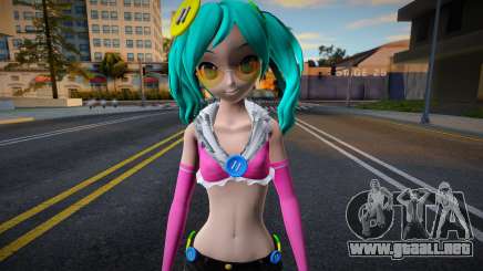 PDFT Hatsune Miku Pink Pops v1 para GTA San Andreas