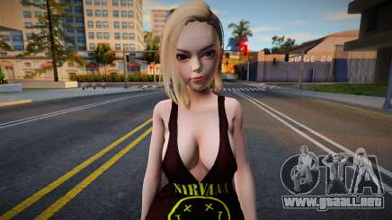 Androide N18 Cumin Nirvana fan para GTA San Andreas