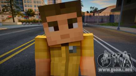 Cdeput Minecraft Ped para GTA San Andreas