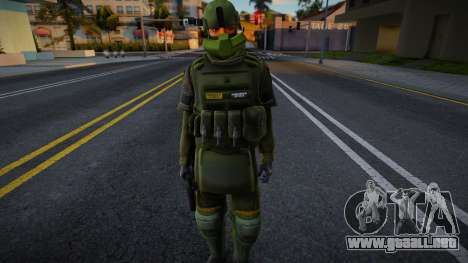 Policía uniformado 7 para GTA San Andreas