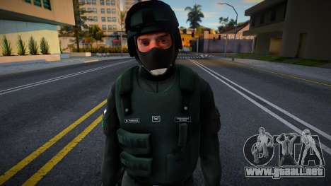 Policía uniformado 1 para GTA San Andreas