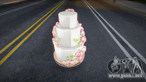 Pastel de bodas para GTA San Andreas