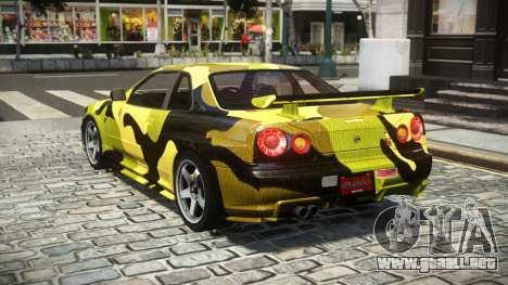 Nissan Skyline R34 E-Limited S1 para GTA 4