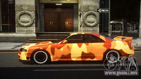 Nissan Skyline R33 G-Sports S12 para GTA 4