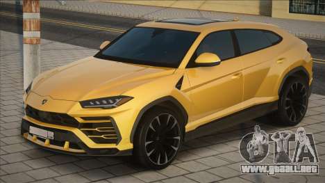 Lamborghini Urus [Yellow] para GTA San Andreas