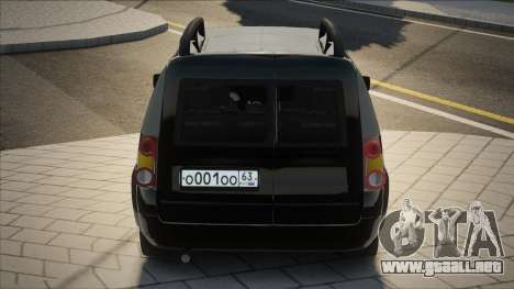 Lada Largus Black para GTA San Andreas