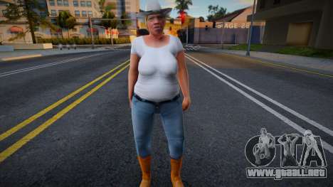 Dwfolc Upscaled Ped para GTA San Andreas