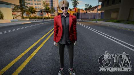 Skin Fivem Crimson Maroon Blazer para GTA San Andreas