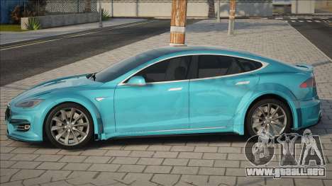 Tesla Model S (Blue) para GTA San Andreas