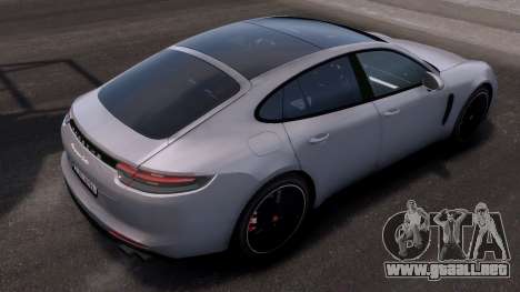 Porsche Panamera Turbo Gray para GTA 4