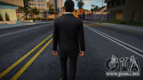 Policía en traje de negocios para GTA San Andreas