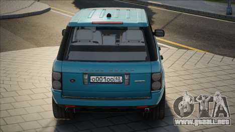 Range Rover Sport Blue para GTA San Andreas