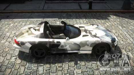 Dodge Viper Roadster RT S8 para GTA 4