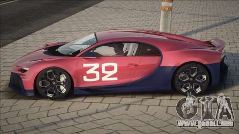 Bugatti Chiron Profilée 2023 UKR para GTA San Andreas