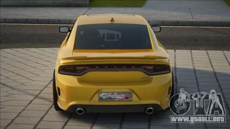 Dodge Charger Hellcat 2015 [Yellow] para GTA San Andreas
