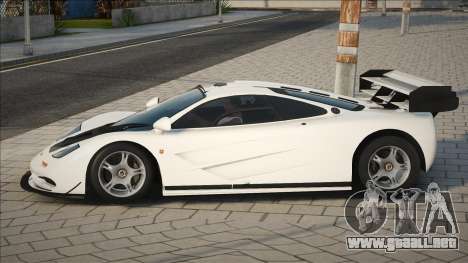 Mclaren F1 White para GTA San Andreas