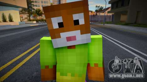 Swmotr4 Minecraft Ped para GTA San Andreas