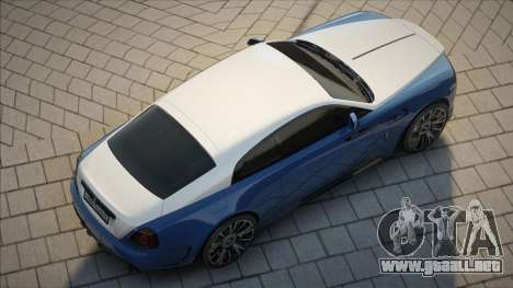 Rolls-Royce Wraith (kit de carrocería Mansory) para GTA San Andreas