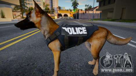 Dog Police (cachorro policial) para GTA San Andreas