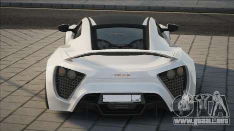 Zenvo Sport [White] para GTA San Andreas