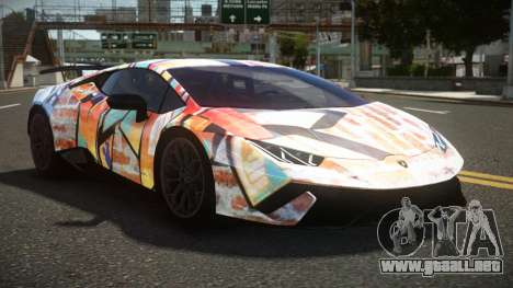 Lamborghini Huracan R-Sports S9 para GTA 4