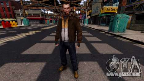 Niko Remaster Best Texture Model para GTA 4