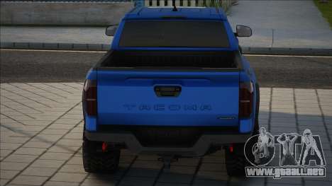 Toyota Tacoma 2024 TRD Sport para GTA San Andreas