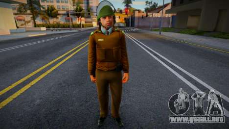 Policía Uniformada 6 para GTA San Andreas