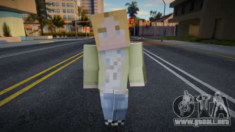 Wmyst Minecraft Ped para GTA San Andreas
