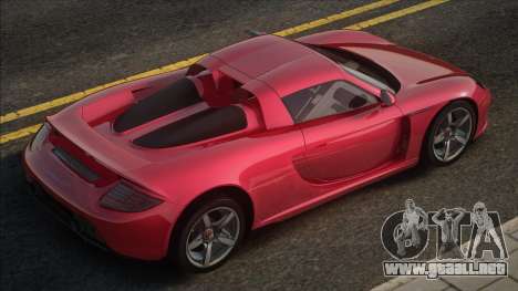 Porsche Carrera GT [Evil CCD] para GTA San Andreas