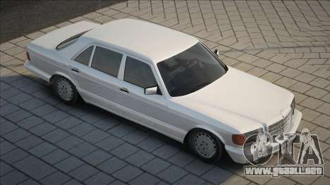 Mercedes-Benz W126 560 SEL [White] para GTA San Andreas