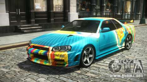 Nissan Skyline R34 E-Limited S6 para GTA 4