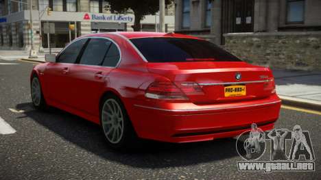 BMW 760Li E66 SN V1.2 para GTA 4