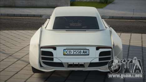 Quartz Regalia Ukr Plate para GTA San Andreas