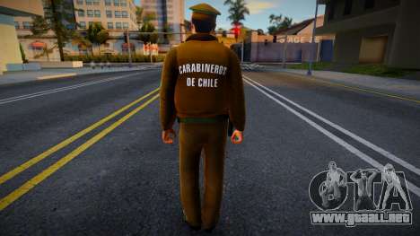 New skin cop v2 para GTA San Andreas