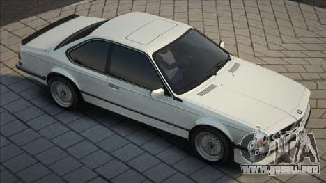BMW M6 E24 CSI [White] para GTA San Andreas