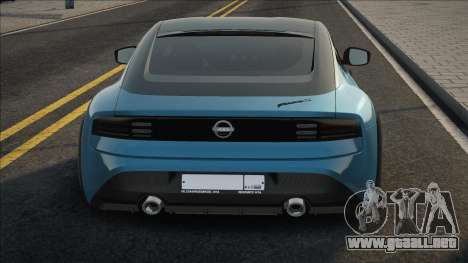 Nissan 400Z 2021 [Blue CCD] para GTA San Andreas