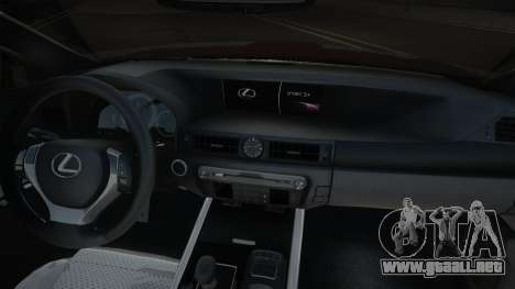 Lexus GSF para GTA San Andreas