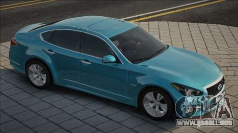 Infiniti Q70 [Blue] para GTA San Andreas